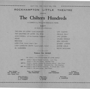 1956 July The Chiltern Hundreds284